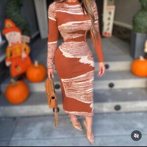 Boutique Style Fall Sweater Dress